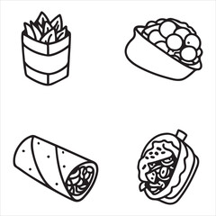 A Vibrant Plant Based Veggie Wrap Light Lunch, a Portable Clean Eating Meal Packed with Fresh Greens and Hummus in a Tortilla, Often Seen in Cross Section as a Vegetable Roll