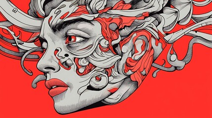 Crimson Bloom of the Machine Soul