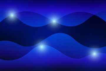 青い抽象的な背景イラスト　ベクター