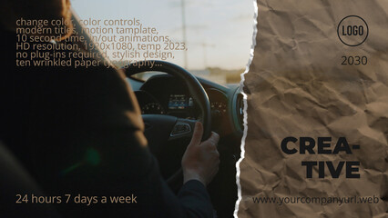 Wrinkled Paper Opener 04