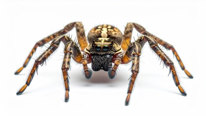 spider isolated on white background