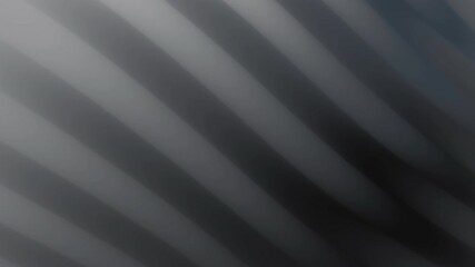 Monochrome gradient with broad diagonal ridges of light and shadow across the frame. soft gray bands - Powered by Adobe