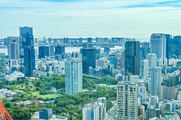 Naklejka premium 日本の首都東京