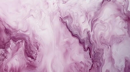 Abstract Purple and White Swirling Marble Texture Background