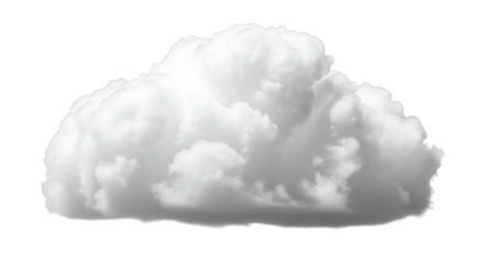 Isolated white cloud png transparent background cumulus cloudscape weather element fluffy cloud graphic transparent background