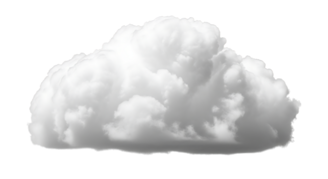 Isolated white cloud png transparent background cumulus cloudscape weather element fluffy cloud graphic transparent background
