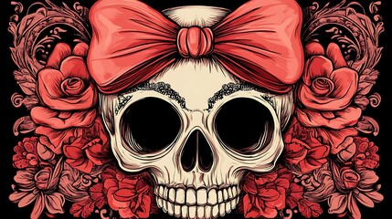 Crimson Bloom & Bone