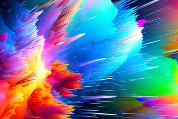 Abstract Background with various bright and modern color variants, use for background