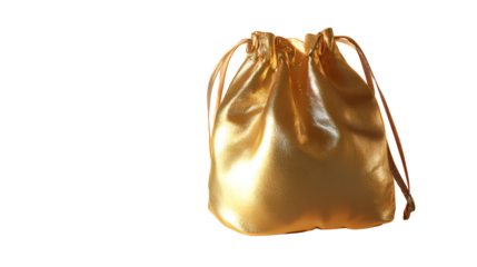 brown paper shopping bag mockup 3d render icon in cartoon plastic style minimal isolated on transparent white background