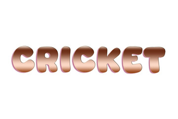 bubbly cricket text