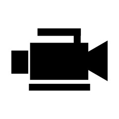 Camera vector silhouette , clip art, and symbol. Shilhouette of  camera concept and simple design