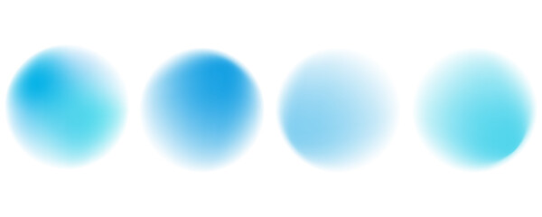 Gradient abstract shapes with soft blur and fluid texture. Blue hues. Holographic Y2K style with circular and organic blobs. Minimal modern banner design. Futuristic and vibrant.