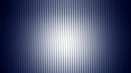 Abstract vertical blue stripes with bright center spotlight