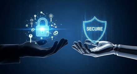 Cybersecurity innovation offers digital protection with advanced AI technology and data security solutions