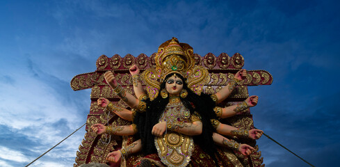 Idol of Goddess Durga
