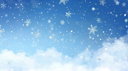 Holiday Illustration & Vectors: Cold Winter Ice, Silver Star Lights, Night Snow Scenes & Christmas Art
