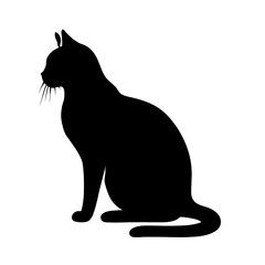 black cat silhouette