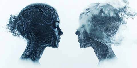 Bipolar disorder concept