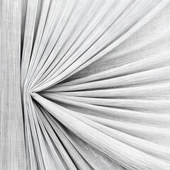 Obraz premium Elegant Silver Fabric Texture with Folds and Linear Pattern Abstract Design