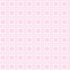 seamless pattern with pink hearts
