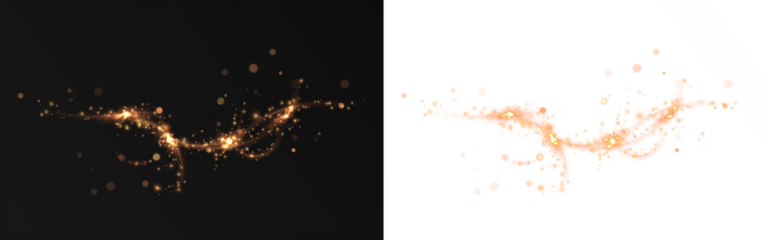 In this design, there is a deep black background along with a contrasting white background that features a vibrant splash of fire