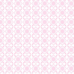 seamless pattern with pink flowers