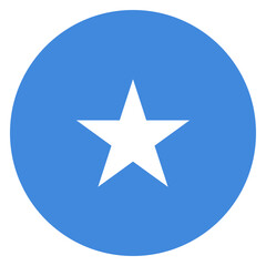 Flag of Somalia circle
