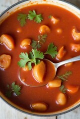 Traditional Ukrainian borscht served in bowls with fresh onion and salo. Authentic Eastern European cuisine, homemade comfort food, national heritage meal.