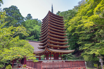 奈良 談山神社 十三重塔（重要文化財）