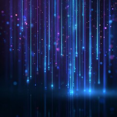 Abstract digital illustration of glowing lines and particles, representing data streams and technological innovation in a vibrant visual narrative.