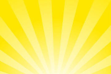 黄色の集中線模様	
