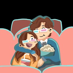 These cartoon-style designs are crafted with love and creativity, featuring a charming watercolor-like coloring style. The modern and soft them suitable for various applications including stickers, fa