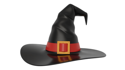 Enchanting witch hat for Halloween, a symbol of magic and mystery, perfect for spooky season decorations and themed events