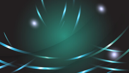 geometric dark green background