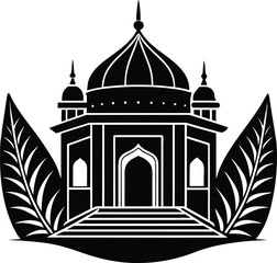 Abstract geometric background design with vibrant color gradients and clean lines on a white canvas