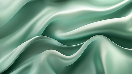 Obraz premium Verdant green emerald jade abstract background with ombre gradient and glowing shimmer, symbolizing renewal, vitality, prosperity, balance, and harmony in modern design.