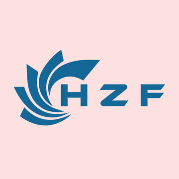 HZF letter design. HZF letter technology logo design. HZF Monogram logo design for an entrepreneur and business.