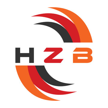 HZB letter design. HZB letter technology logo design. HZB Monogram logo design for an entrepreneur and business.