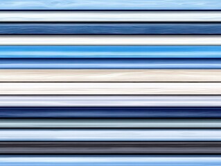 Blue and White Horizontal Stripes Pattern on Textured Surface
