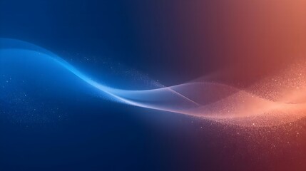 Gradient Background in Cobalt Blue and Rose Gold Glow