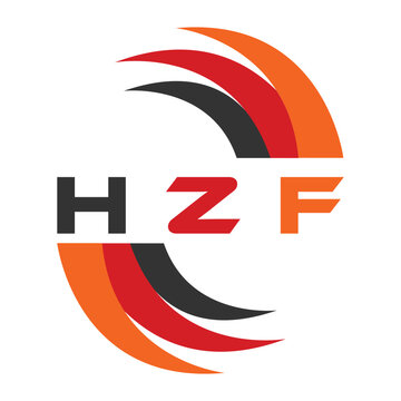 HZF letter design. HZF letter technology logo design. HZF Monogram logo design for an entrepreneur and business.