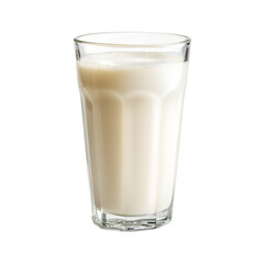 Fresh Creamy White in Tall Clear Glass | Culinary Photography
