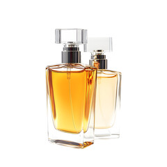 Luxurious Glass Perfume Bottles with Soft Yellow Lid for Elegance and Style