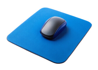 Mousepad isolated on white background