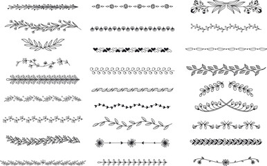 Fototapeta premium calligraphic design elements and page decoration