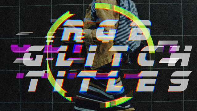 RGB Glitch Titles