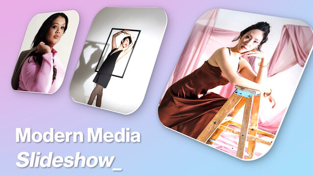 3D Modern Media Slideshow