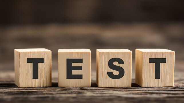 Wooden Blocks Stacked Vertically Representing Agility in Business