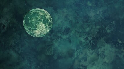 Lunar Astronomy Vistas: Full Moon Craters, Dark Night Skies, 3D Lunar Surface Orbits & Abstract Moonlight Backgrounds