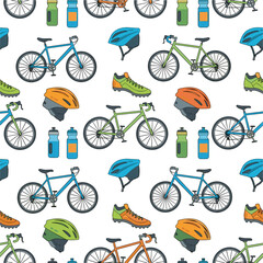Seamless Cycling Pattern.